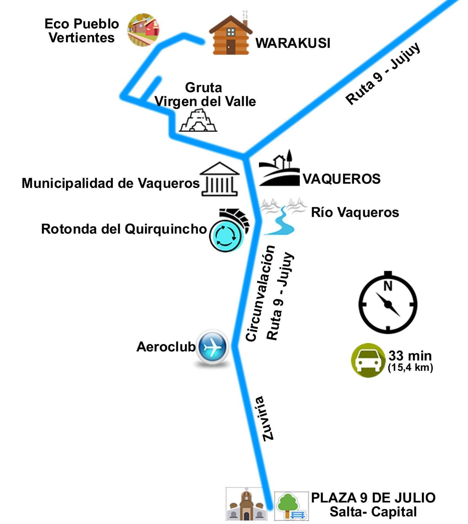 Wara Kusi Cottages, In Salta Argentina Ngoại thất bức ảnh